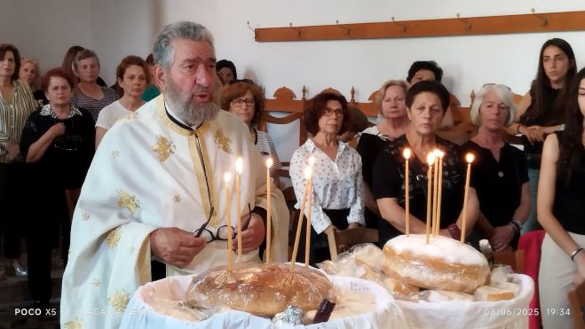 Η γιορτή του Αγίου Πνεύματος στα Λαγκάδια Γορτυνίας (εικόνες)