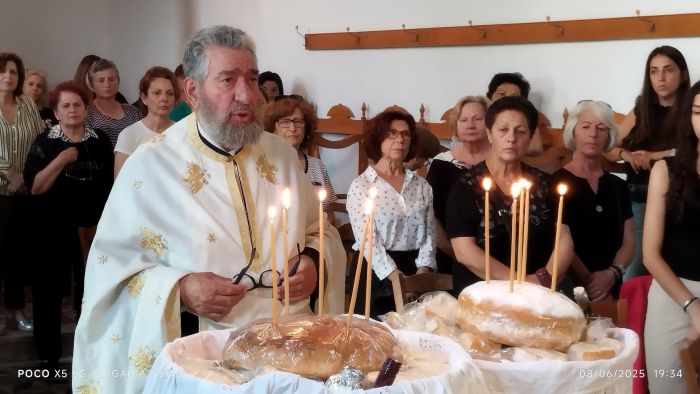 Η γιορτή του Αγίου Πνεύματος στα Λαγκάδια Γορτυνίας (εικόνες)