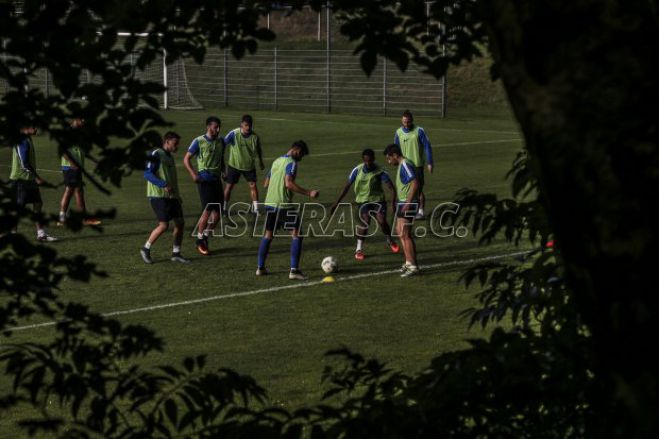 Φωτογραφικά &quot;κλικ&quot; από την προπόνηση του Αστέρα!