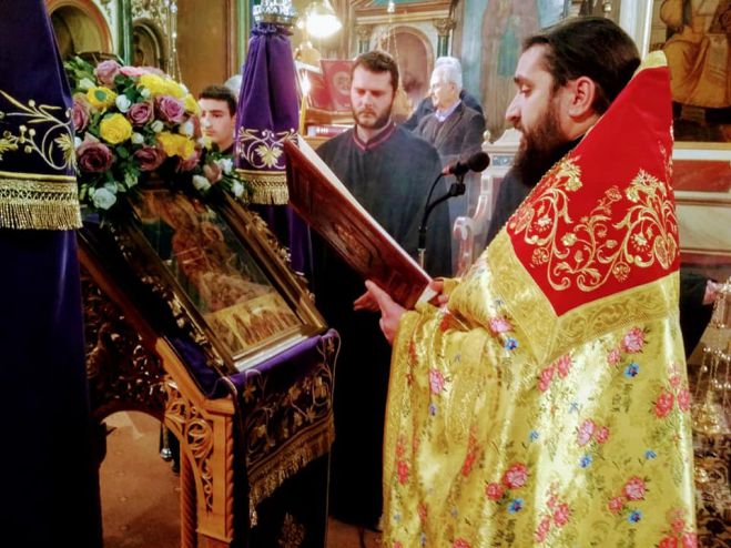 Οι Α&#039; Χαιρετισμοί στο Ναό Προφήτη Ηλία Τρίπολης (εικόνες)