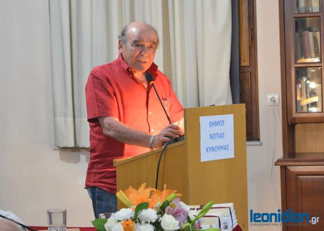 Επίτιμος Δημότης Νότιας Κυνουρίας o Θανάσης Βαλτινός (εικόνες - βίντεο)