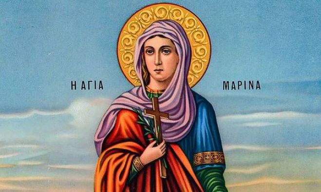 &Eta; &gamma;&iota;&omicron;&rho;&tau;ή &tau;&eta;&sigmaf; &Alpha;&gamma;ί&alpha;&sigmaf; &Mu;&alpha;&rho;ί&nu;&alpha;&sigmaf; &sigma;&tau;&omicron; &Lambda;&epsilon;&beta;ί&delta;&iota;