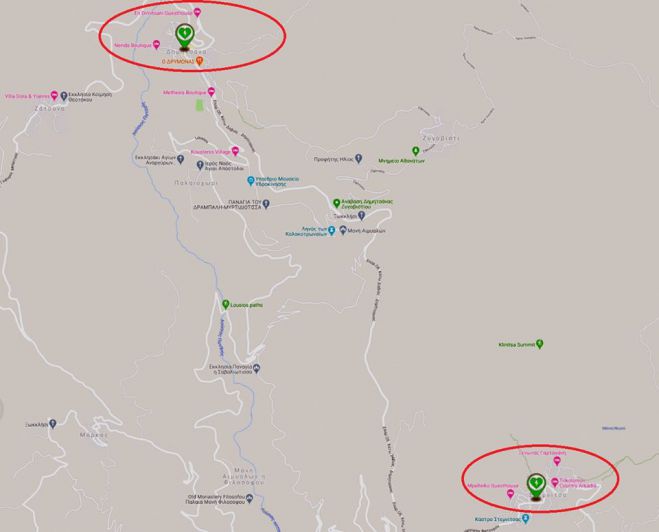 Στεμνίτσα και Δημητσάνα στον &quot;Χάρτη της Ζωής&quot;!