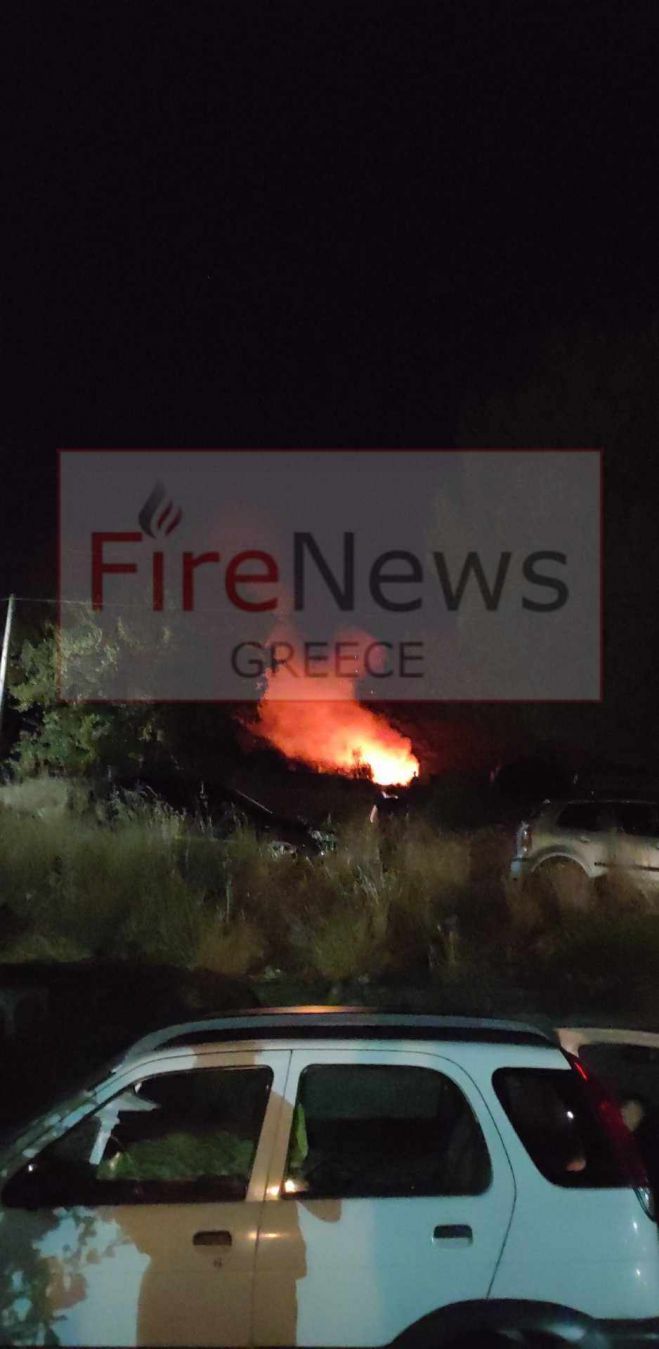 Πυρκαγιά στο Ίσαρη