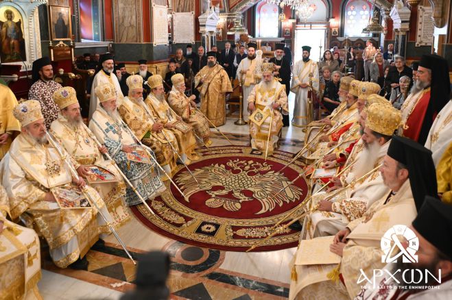 Λαμπρά τα ονομαστήρια του Μητροπολίτη Μαντινείας και Κυνουρίας Επιφανίου (εικόνες)