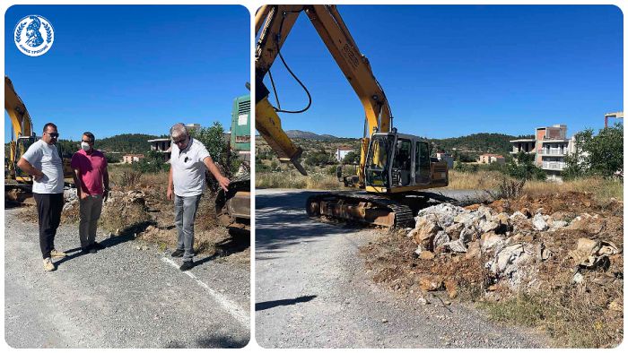 Διάνοιξη δρόμων στην Τρίπολη | Τζιούμης: «Κάνουμε δουλειά και βρίσκουμε λύσεις για τα προβλήματα του Δήμου μας»