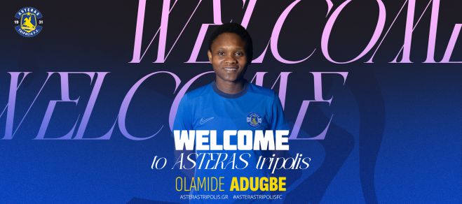 &Eta; &Nu;&iota;&gamma;&eta;&rho;&iota;&alpha;&nu;ή Olamide Adugbe &sigma;&tau;&omicron;&nu; &Alpha;&Sigma;&Tau;&Epsilon;&Rho;&Alpha; &Tau;&Rho;&Iota;&Pi;&Omicron;&Lambda;&Eta;&Sigma;