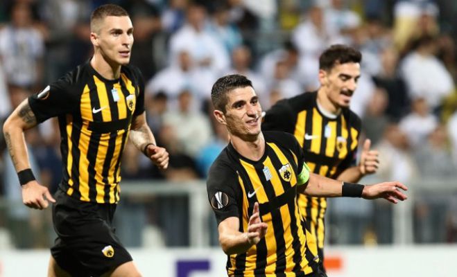 &Omicron;&nu;&epsilon;&iota;&rho;&epsilon;&mu;έ&nu;&eta; &epsilon;&pi;&iota;&sigma;&tau;&rho;&omicron;&phi;ή &tau;&eta;&sigmaf; &Alpha;&Epsilon;&Kappa; &sigma;&epsilon; &omicron;&mu;ί&lambda;&omicron;&upsilon;&sigmaf; &tau;&omicron;&upsilon; Europa League! (vd)