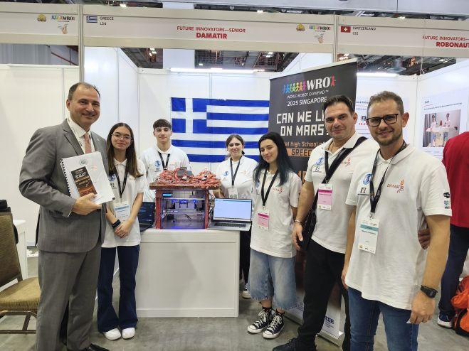 Αριστεία στην Καινοτομία | Το 2ο Πρότυπο ΓΕΛ Τρίπολης στην Παγκόσμια Ολυμπιάδα Ρομποτικής (WRO 2025)