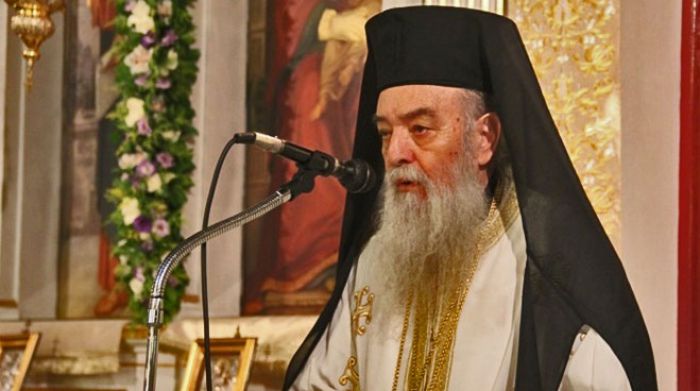 &Mu;&eta;&tau;&rho;&omicron;&pi;&omicron;&lambda;ί&tau;&eta;&sigmaf; &Iota;&epsilon;&rho;&epsilon;&mu;ί&alpha;&sigmaf;: &laquo;&Alpha;&iota;&sigma;&chi;&rho;&omicron;ί &omicron;&iota; &omicron;&mu;&omicron;&phi;&upsilon;&lambda;ό&phi;&iota;&lambda;&omicron;&iota;. &Epsilon;&lambda;&epsilon;&epsilon;&iota;&nu;ό &tau;&omicron; &alpha;&nu;&tau;&iota;&rho;&alpha;&tau;&sigma;&iota;&sigma;&tau;&iota;&kappa;ό &nu;&omicron;&mu;&omicron;&sigma;&chi;έ&delta;&iota;&omicron;&raquo;!