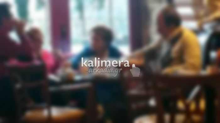 Ποιος γνωστός σεφ ήταν το Σάββατο στη χιονισμένη Γορτυνία; (εικόνες)