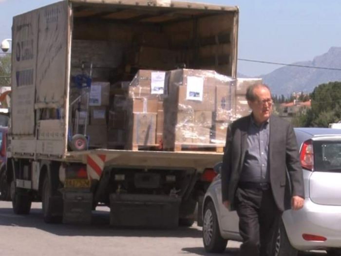 Το Κέντρο Βοήθειας της Ουκρανίας ευχαριστεί την Περιφέρεια Πελοποννήσου