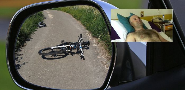 Συγκλονίζει τραυματισμένος ποδηλάτης από το δυστύχημα της Πτολεμαΐδας: «Άκουγα μόνο ουρλιαχτά» (vd)