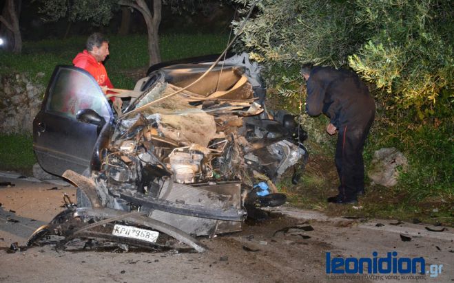 Σκοτώθηκε 26χρονος από τροχαίο στο δρόμο Λεωνίδιο - Πλάκα (vd)