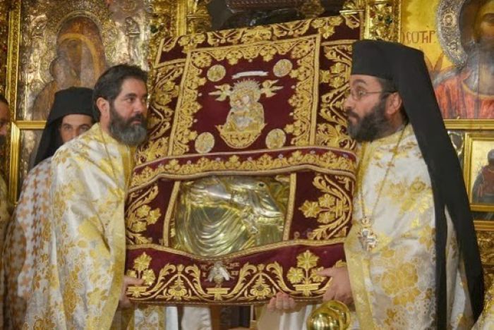 Η Τρίπολη θα υποδεχτεί τη Θαυματουργή Εικόνα της Παναγίας του Κύκκου από την Κύπρο! (vd)