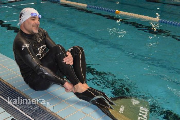 Ελεύθερη κατάδυση - Το βίντεο με το νέο ρεκόρ του Χρήστου Πολίτη! (vd)