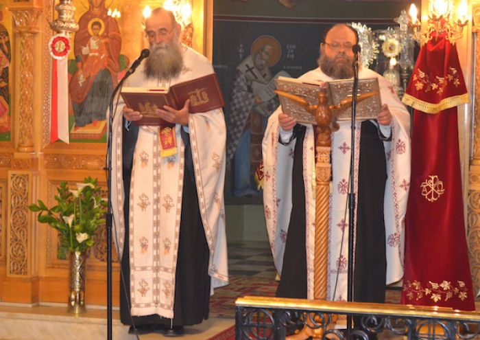 Στα Τσακώνικα διαβάστηκε το Ευαγγέλιο στον Άγιο Ανδρέα Κυνουρίας (vd)