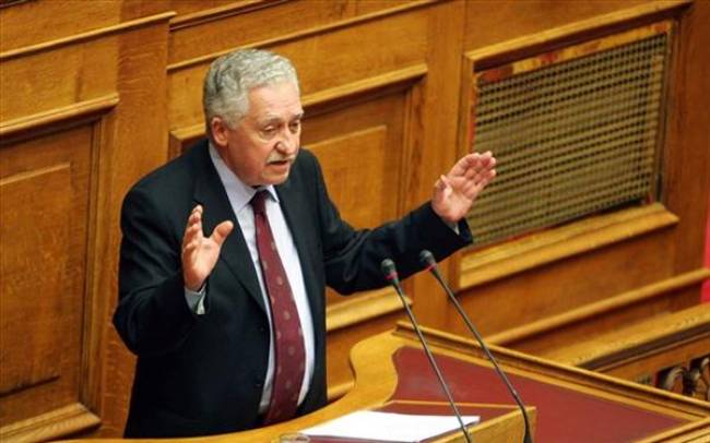 «Παρών» θα ψηφίσει στη σημερινή ψηφοφορία η ΔΗΜΑΡ, δήλωσε ο Φ. Κουβέλης