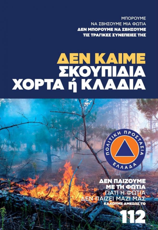 &Kappa;&alpha;&mu;&pi;ύ&lambda;&eta;&sigmaf;: "&Eta; &pi;&rho;ό&lambda;&eta;&psi;&eta; &kappa;&alpha;&iota; &eta; &epsilon;&tau;&omicron;&iota;&mu;ό&tau;&eta;&tau;&alpha; &alpha;&pi;&omicron;&tau;&rho;έ&pi;&omicron;&upsilon;&nu; &tau;&omicron;&nu; &kappa;ί&nu;&delta;&upsilon;&nu;&omicron; &epsilon;&kappa;&delta;ή&lambda;&omega;&sigma;&eta;&sigmaf; &pi;&upsilon;&rho;&kappa;&alpha;&gamma;&iota;ά&sigmaf;"