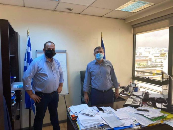 Δήμος Γορτυνίας | Επαφές Κούλη στην Αθήνα για θέματα διαχείρισης απορριμμάτων