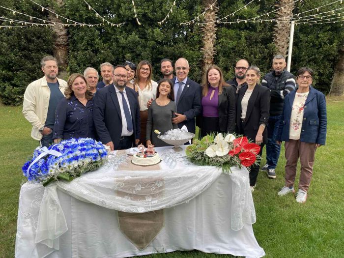 Αντιπροσωπεία του Δήμου Νότιας Κυνουρίας στην αδελφοποιημένη πόλη του Μαρτάνο της Κάτω Ιταλίας (εικόνες)