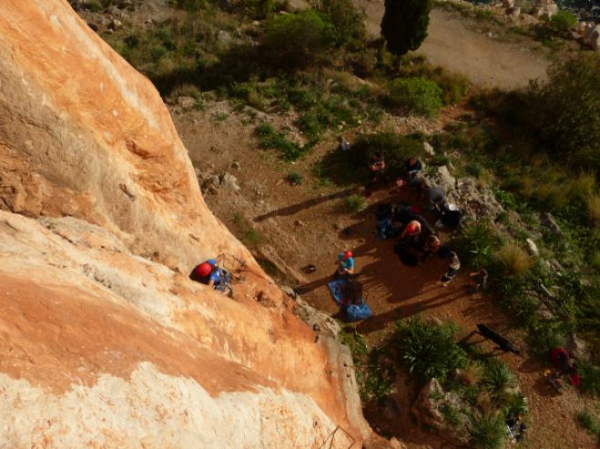Σχολή Αναρρίχησης Βράχου Αρχαρίων από τον ΕΟΣ Τρίπολης
