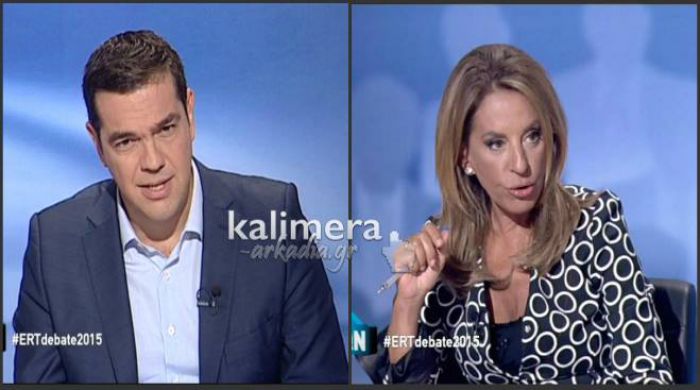 Debate: Καβγάς Τσίπρα – Τρέμη ... «Γιατί διαμαρτύρεστε; Έχετε τη μύγα και μυγιάζεστε;» (vd)