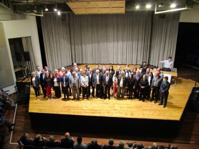 Μέσα σε κλίμα ενθουσιασμού η παρουσίαση του ψηφοδελτίου της Πελοποννησιακής Συμμαχίας