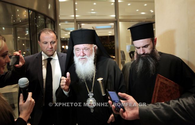 &laquo;&Epsilon;&gamma;ώ &theta;&alpha; &mu;&iota;&lambda;ή&sigma;&omega; &tau;&epsilon;&lambda;&epsilon;&upsilon;&tau;&alpha;ί&omicron;&sigmaf;&raquo; &epsilon;&pi;&alpha;&nu;έ&lambda;&alpha;&beta;&epsilon; &omicron; &Alpha;&rho;&chi;&iota;&epsilon;&pi;ί&sigma;&kappa;&omicron;&pi;&omicron;&sigmaf;