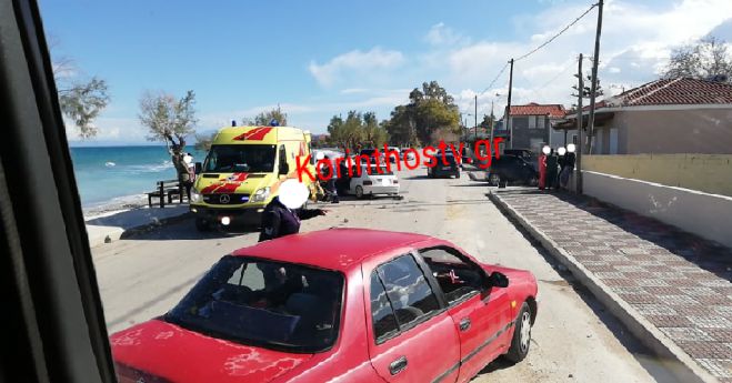 Σοβαρό τροχαίο στην Παλαιά Εθνική Οδό Κορίνθου – Πατρών (vd)