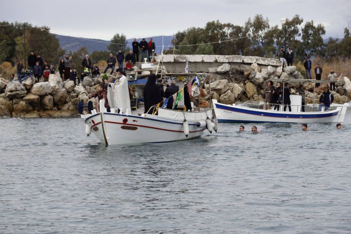 Τα Θεοφάνεια στον Άγιο Ανδρέα Κυνουρίας (εικόνες)