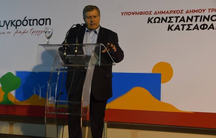 Παρουσιάζει πρόγραμμα ο "συνδυασμός Κατσαφάνα"