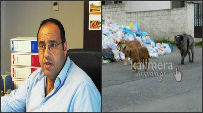 «Ο νόμος δεν επιτρέπει στο δήμο να κρατήσει τα αδέσποτα πάνω από 10 μέρες στο καταφύγιο» λέει ο Αντιδήμαρχος Τρίπολης (vd)