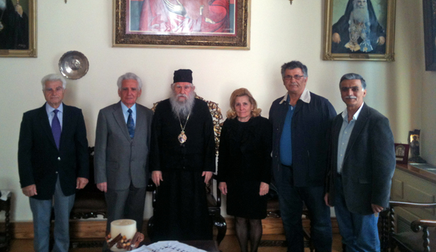 Οι Γορτύνιοι της Ηλείας επισκέφθηκαν τον Μητροπολίτη Γερμανό!