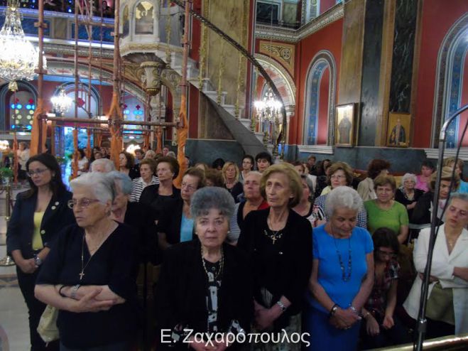 Τρίπολη - Η Ακολουθία των Χαιρετισμών του Τιμίου Σταυρού στη Μητρόπολη (εικόνες)
