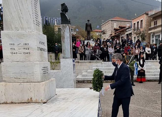 Λεβίδι | Τιμήθηκε η πρώτη νικητήρια Μάχη των Ελλήνων κατά των Τούρκων