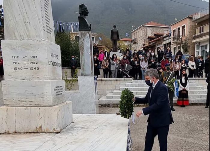 Λεβίδι | Τιμήθηκε η πρώτη νικητήρια Μάχη των Ελλήνων κατά των Τούρκων