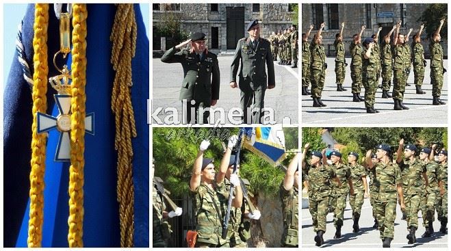 11ο Σύνταγμα Πεζικού: Νεοσύλλεκτοι βροντοφώναξαν τον όρκο τους! (vd)