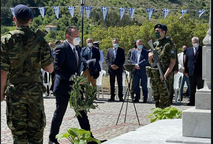 Βέρβενα | Στην επέτειο της Μάχης ο Υφυπουργός Εξωτερικών, Κώστας Βλάσης (εικόνες)