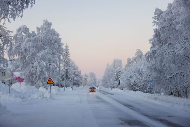 -43,6 βαθμούς Κελσίου | Ακραίο ψύχος στη Σουηδία