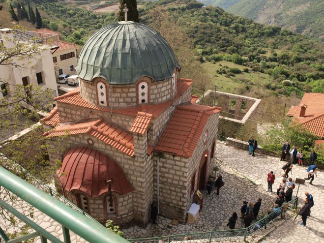 Δημητσάνα | Τιμήθηκε η μνήμη του Αγίου Ευθυμίου του Νέου (εικόνες)