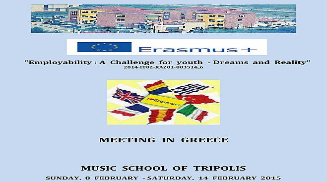 Απολογισμός της συνάντησης εκπαιδευτικών και μαθητών για το πρόγραμμα ERASMUS + στην Τρίπολη