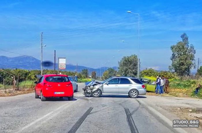 Τροχαίο στο Άργος με τραυματίες