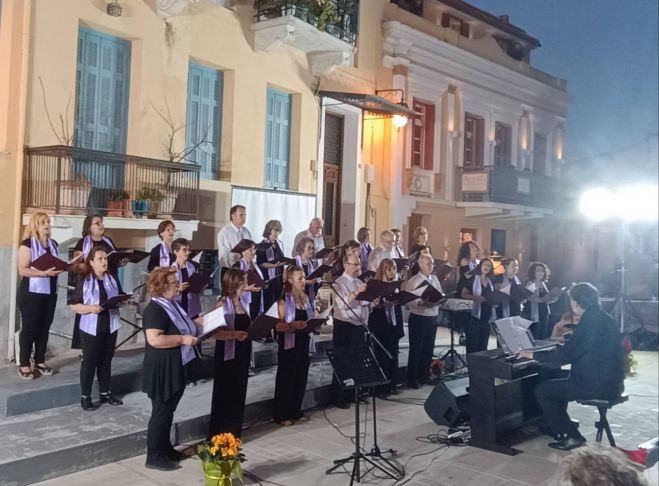 Στο Ναύπλιο η πρώτη καλοκαιρινή συναυλία της Δημοτικής Χορωδίας Μεγαλόπολης (εικόνες)
