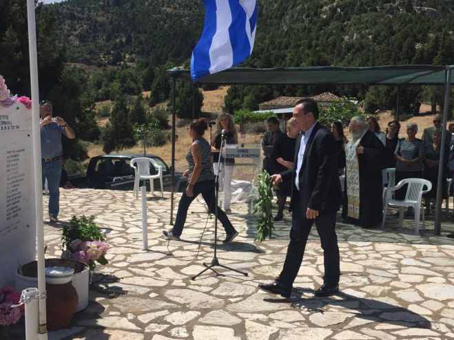 Τιμήθηκε η μνήμη των αμάχων Αγιοπετριτών που εκτελέστηκαν από τα γερμανικά στρατεύματα κατοχής
