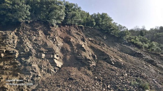 Εθνική οδός Τρίπολης - Πύργου | Η απόφαση της αστυνομίας για ολική διακοπή κυκλοφορίας μετά τις κατολισθήσεις πριν τα Λαγκάδια