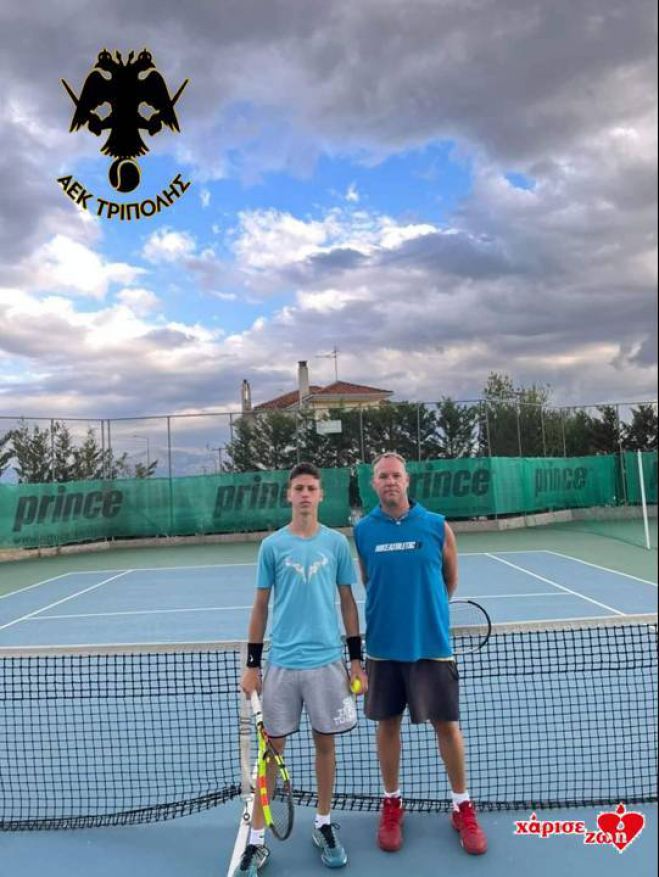 Τένις | Διπλή επιτυχία για τον Ζωγραφάκη της ΑΕΚ Τρίπολης