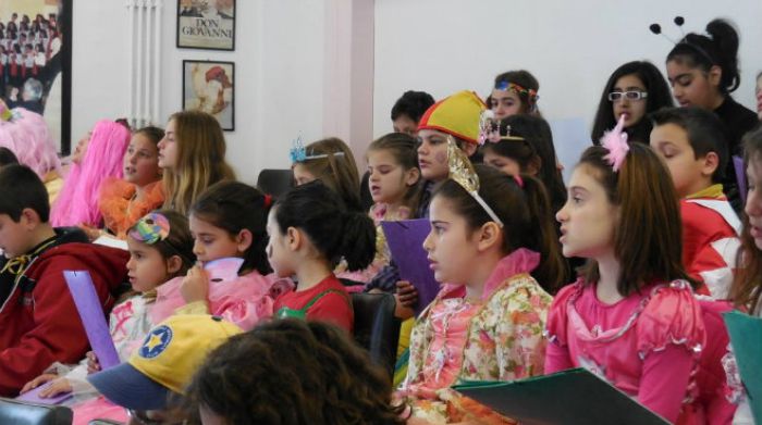 Το αποκριάτικο πάρτι της παιδικής χορωδίας Τρίπολης (εικόνες)