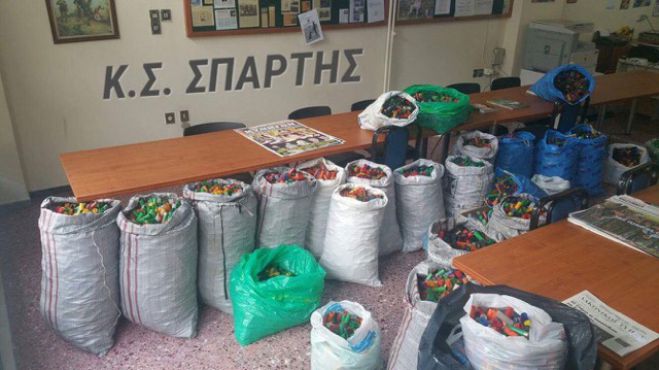 Άδειους κάλυκες μάζεψε ο Κυνηγετικός Σύλλογος Σπάρτης