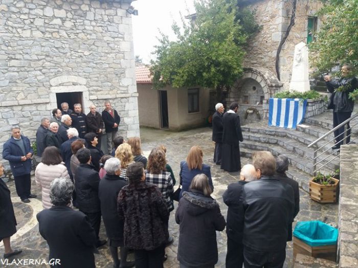 Ο εορτασμός της 25ης Μαρτίου στη Βλαχέρνα (εικόνες)